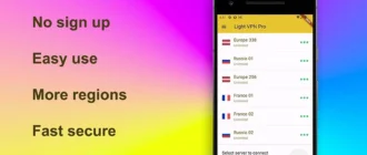 Приложение Easy Light VPN