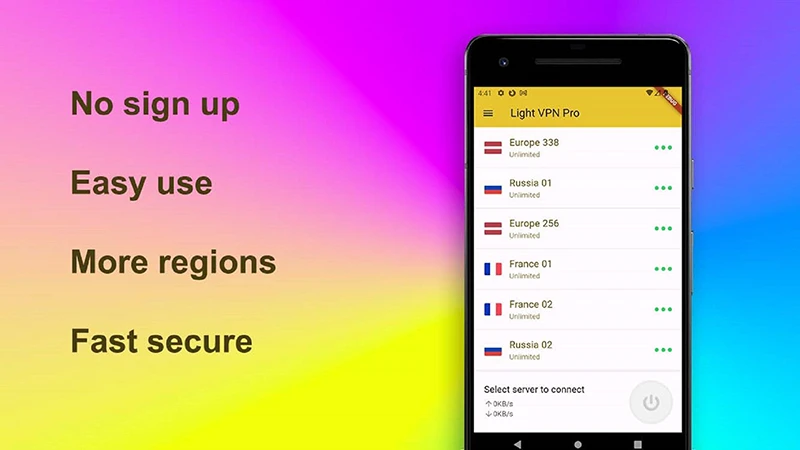Приложение Easy Light VPN